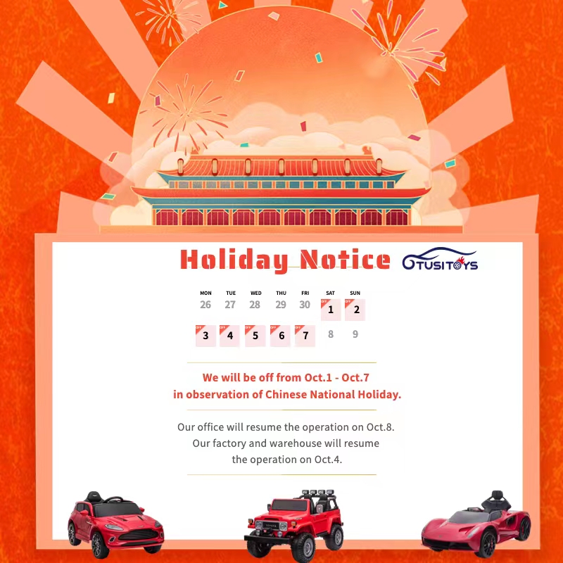 Holiday notice