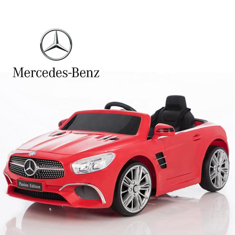 Battery License Car Mercedes Benz Kids Electric Car Baby Ride On Toy Car